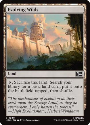 Evolving Wilds (240) - Commander: Marvel Super Heroes