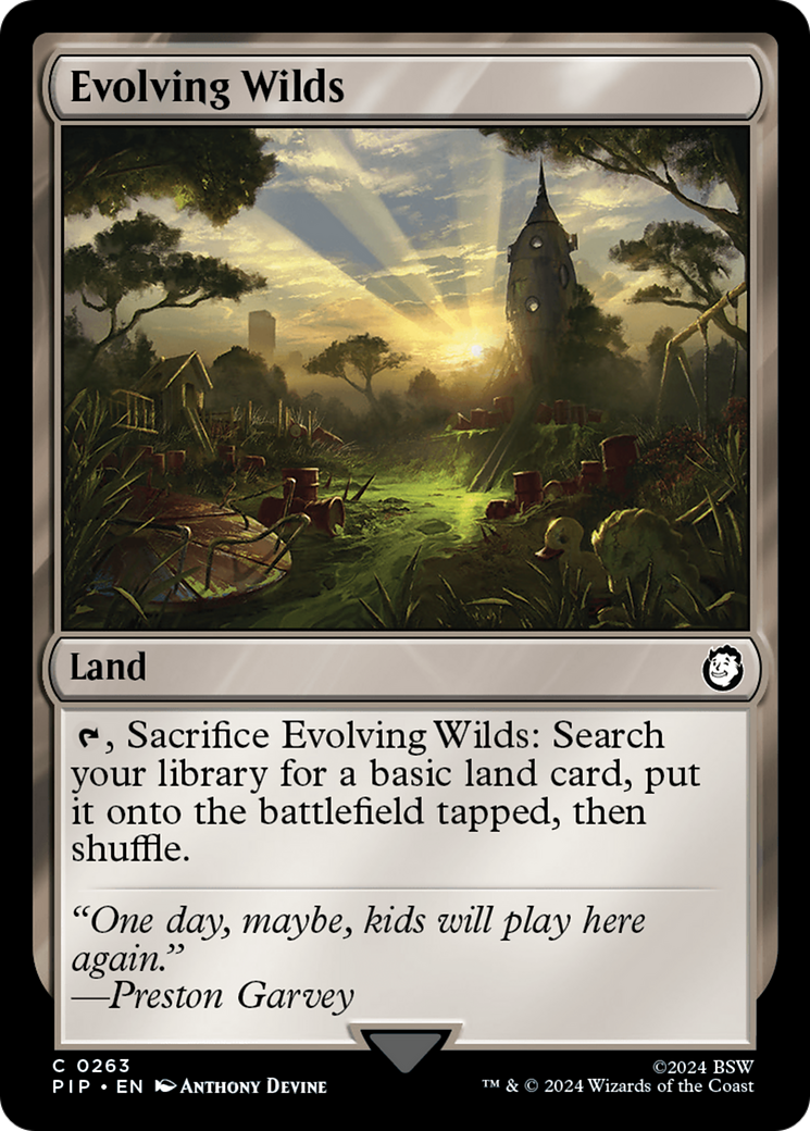 Evolving Wilds (263) Foil - Fallout