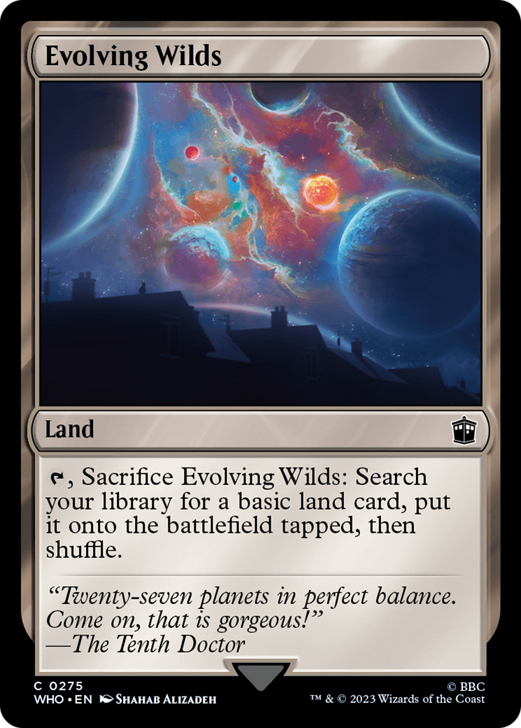 Evolving Wilds (275) Foil - Doctor Who