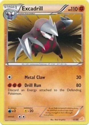 Excadrill (17) - Trainer Kit: Excadrill & Zoroark
