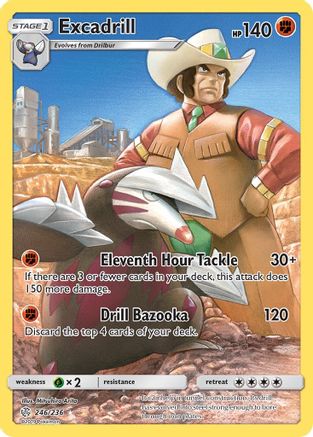 Excadrill (Full Art) (246) Holofoil - Cosmic Eclipse