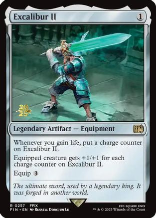 Excalibur II (257) Foil - FINAL FANTASY