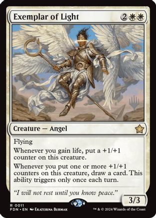 Exemplar of Light (Promo Pack) (011) - Secrets of Strixhaven