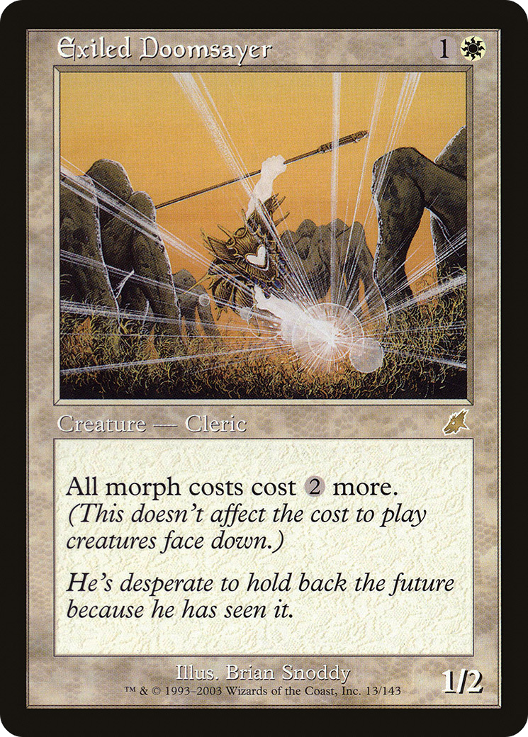 Exiled Doomsayer (013) Foil - Scourge
