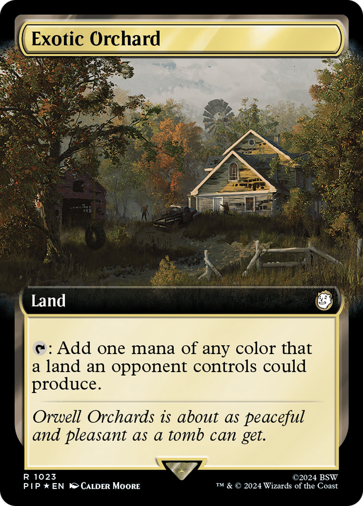 Exotic Orchard (Extended Art) (1023) Surge Foil - Fallout