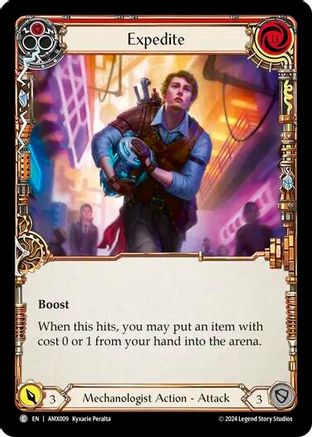 Expedite (Red) (AMX009) - Armory Deck: Maxx Nitro