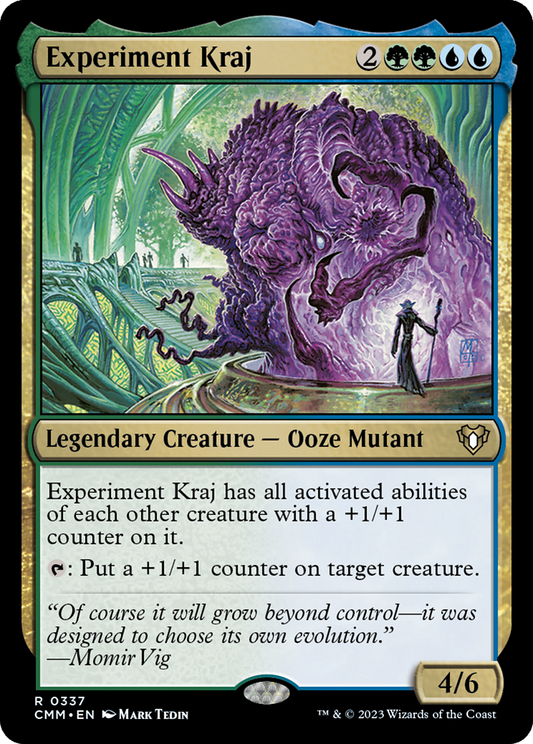 Experiment Kraj (337) Foil - Commander Masters
