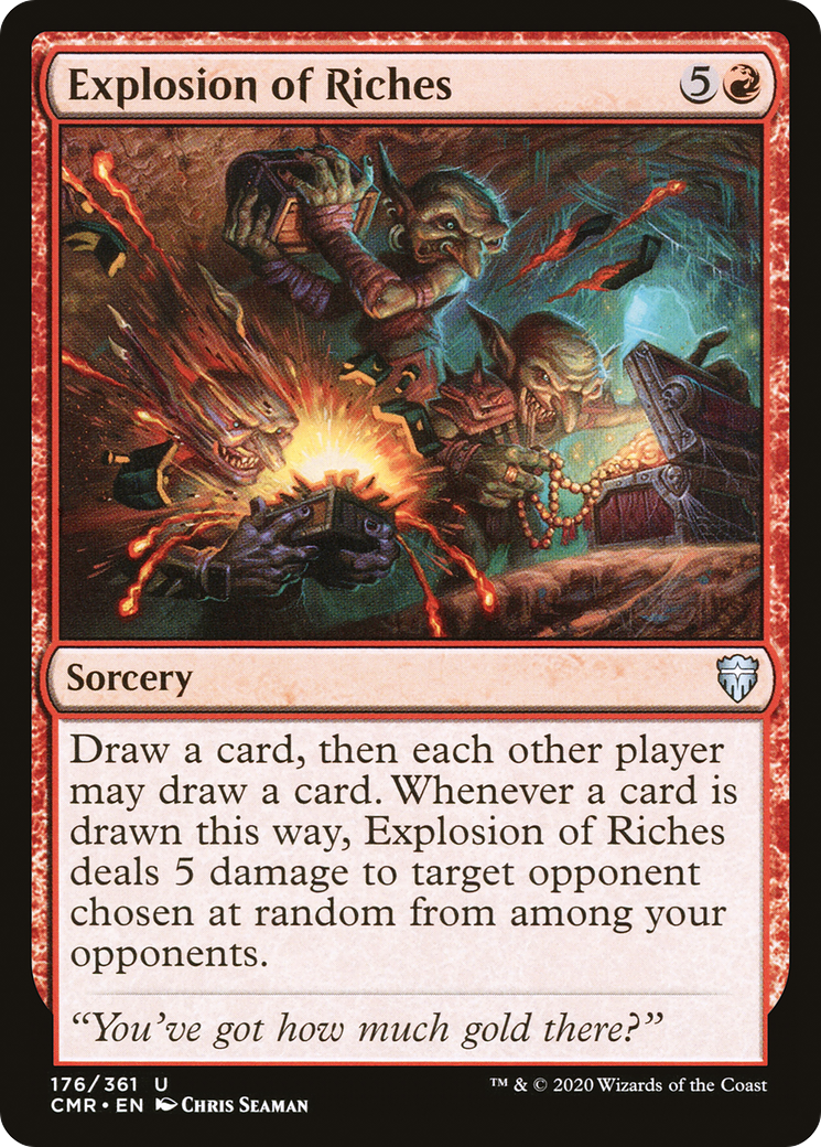 Explosion of Riches (176) - Commander Legends Foil