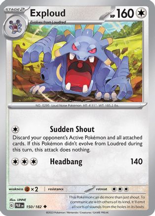 Exploud (150) Reverse Holofoil - Paradox Rift