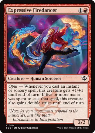 Expressive Firedancer (114) - Secrets of Strixhaven
