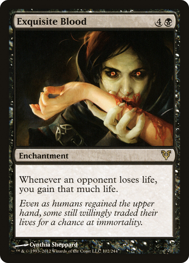 Exquisite Blood (102) - Avacyn Restored