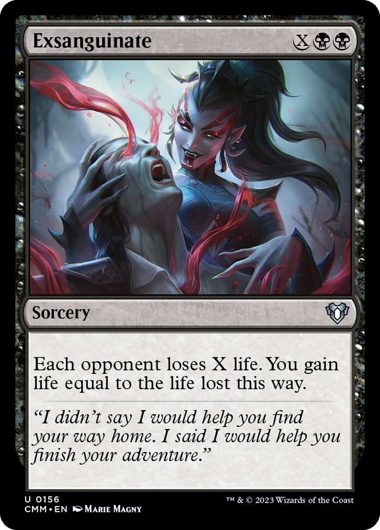 Exsanguinate (156) - Commander Masters