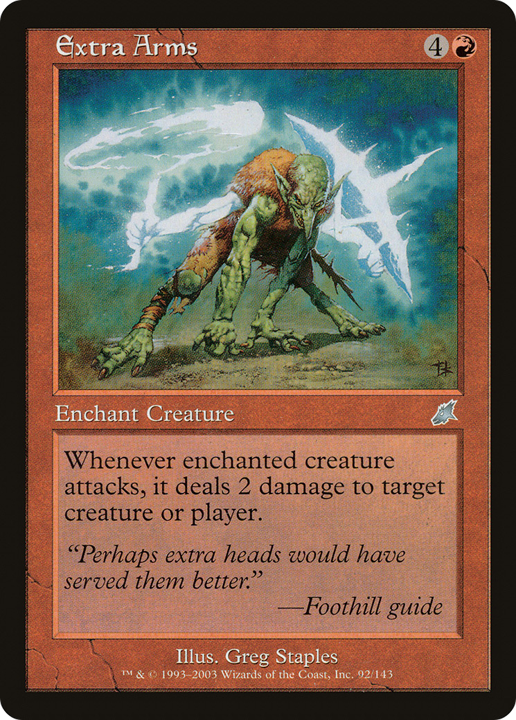 Extra Arms (092) Foil - Scourge