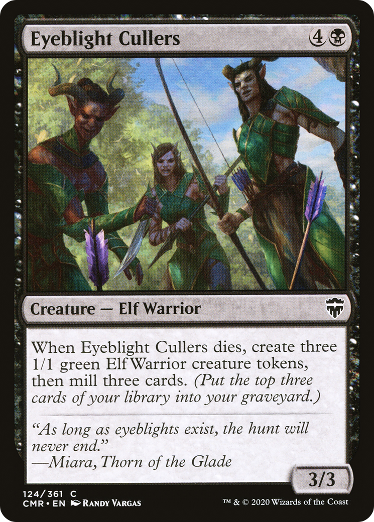 Eyeblight Cullers (124) - Commander Legends Foil