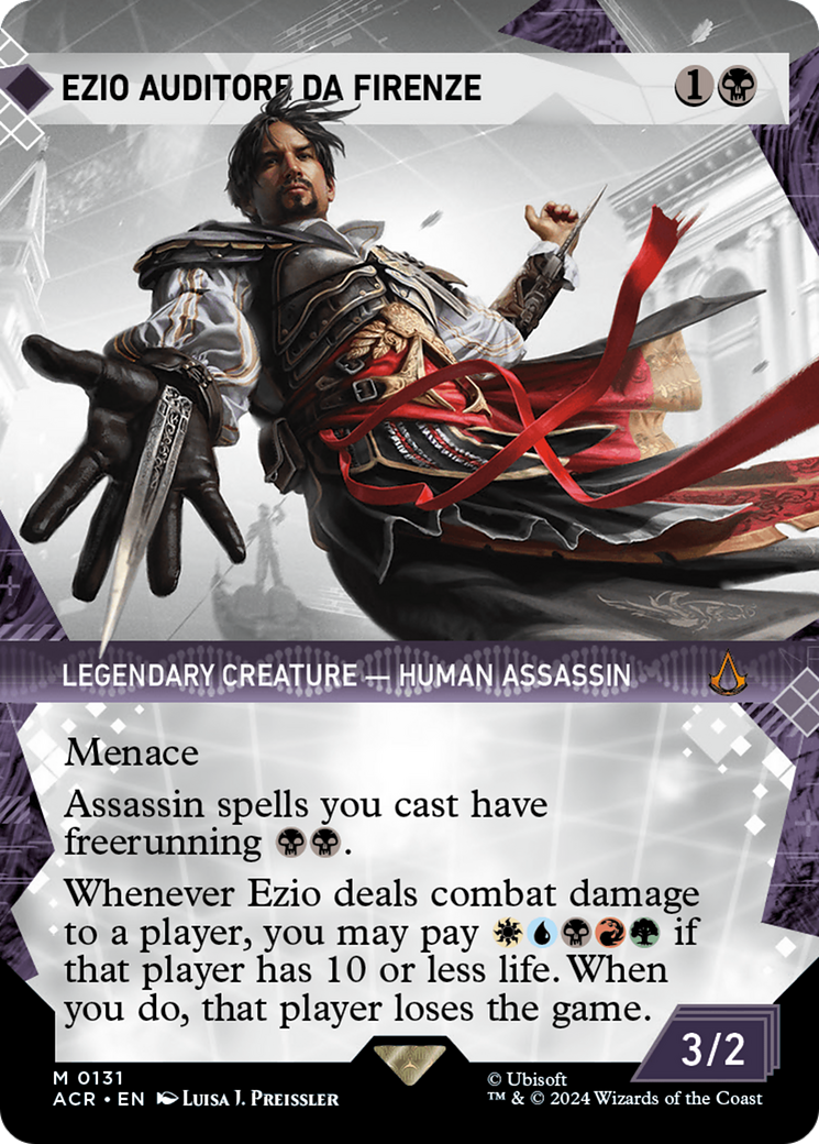 Ezio Auditore da Firenze (Showcase) (131) Foil - Assassin's Creed