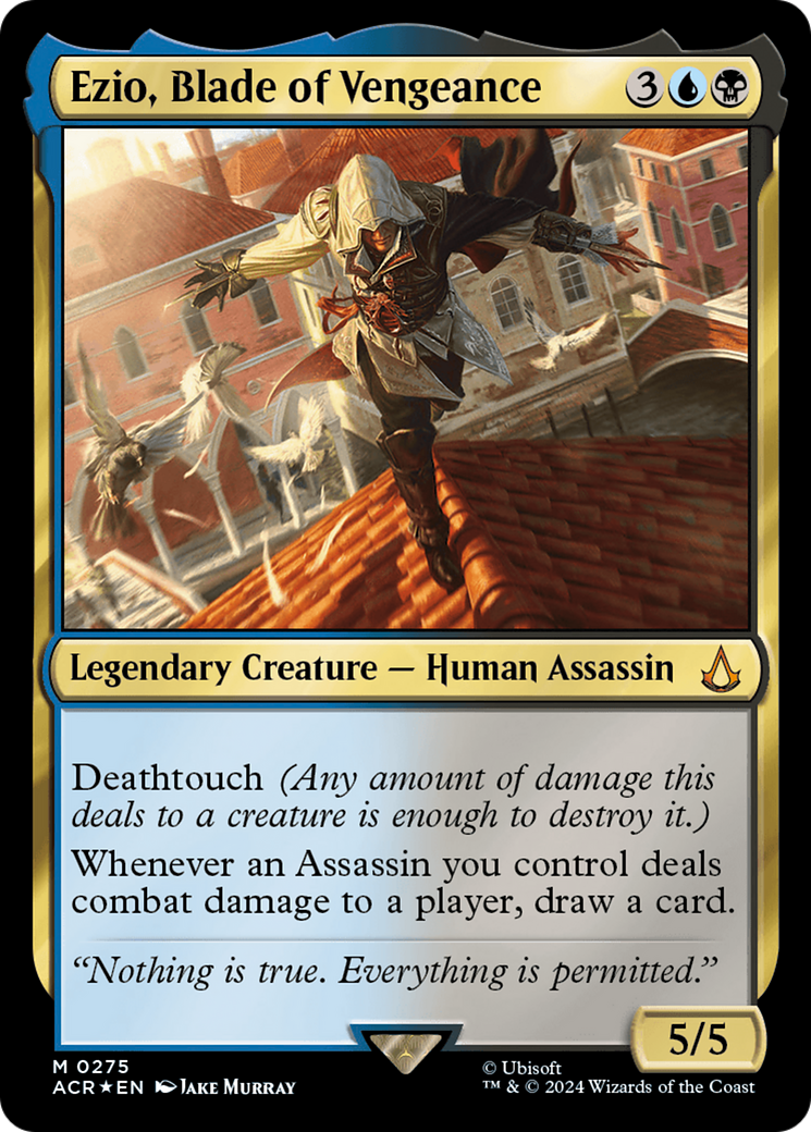 Ezio, Blade of Vengeance (275) Foil - Assassin's Creed