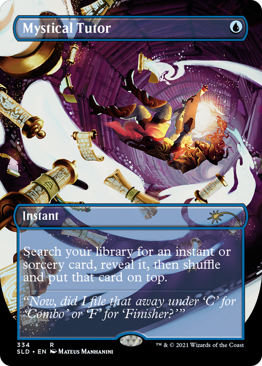 Mystical Tutor (Borderless) [Secret Lair Drop Series] Foil