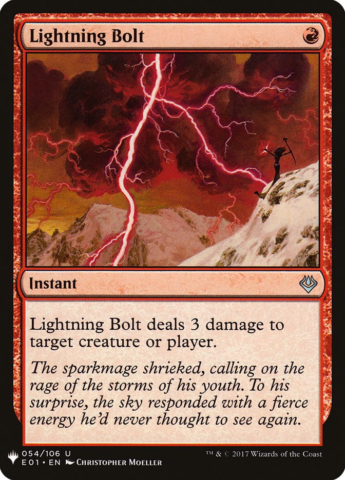 Lightning Bolt [Mystery Booster] | Silver Goblin