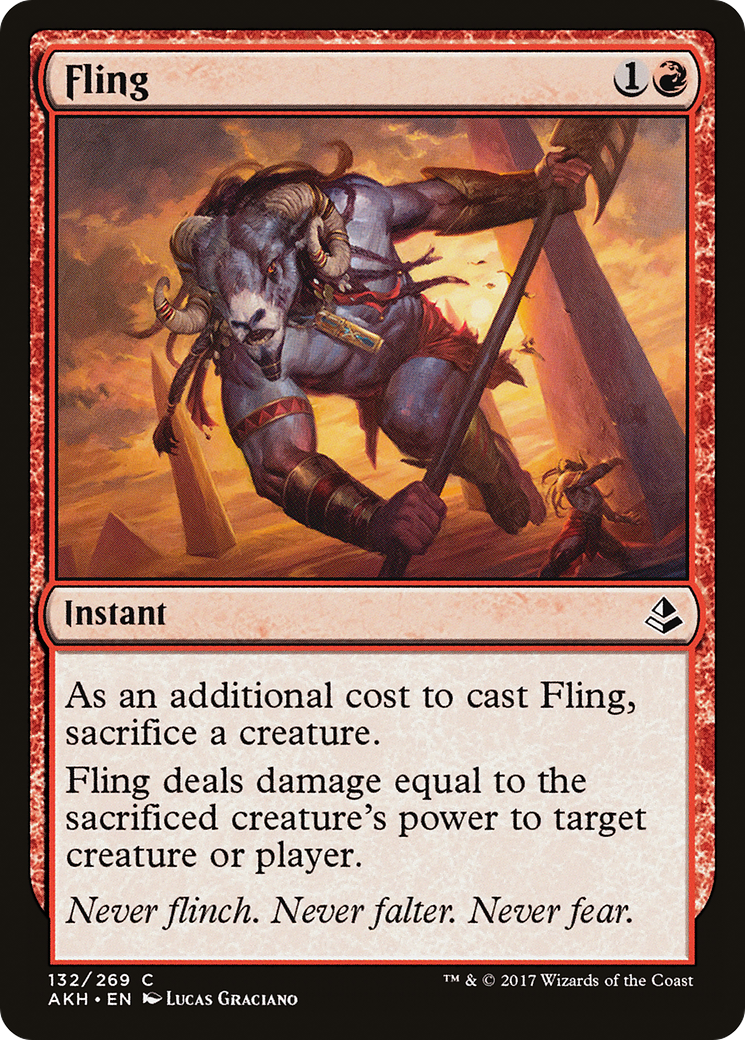 Fling [Amonkhet] Foil
