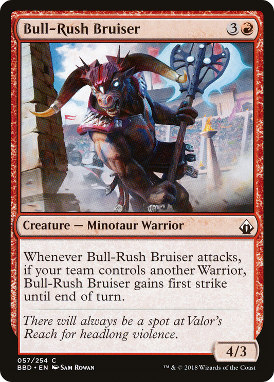 Bull-Rush Bruiser [Battlebond] Foil