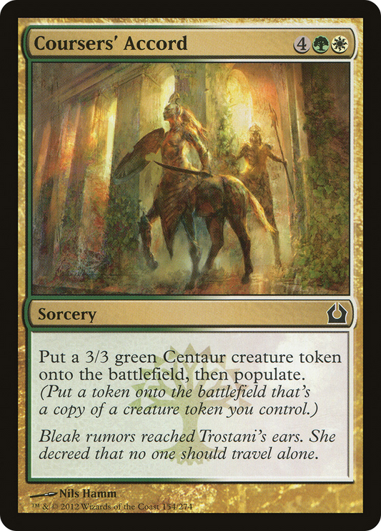 Coursers' Accord [Return to Ravnica] Foil