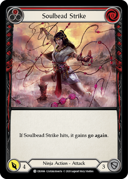 Soulbead Strike (Red) 1st Edition  (CRU066) - Crucible of War