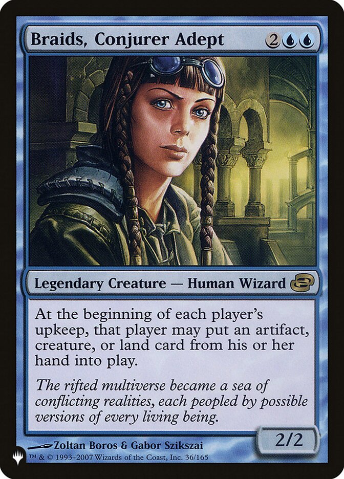 Braids, Conjurer Adept [The List] | Silver Goblin