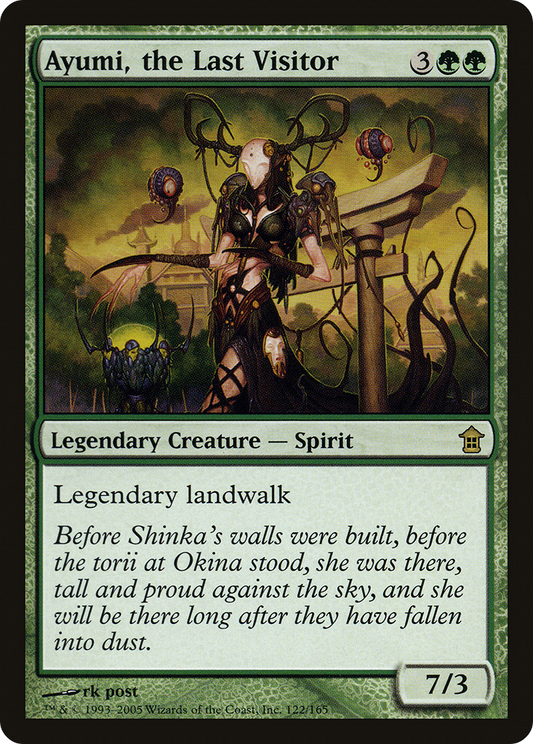 Ayumi, the Last Visitor [Saviors of Kamigawa] Foil
