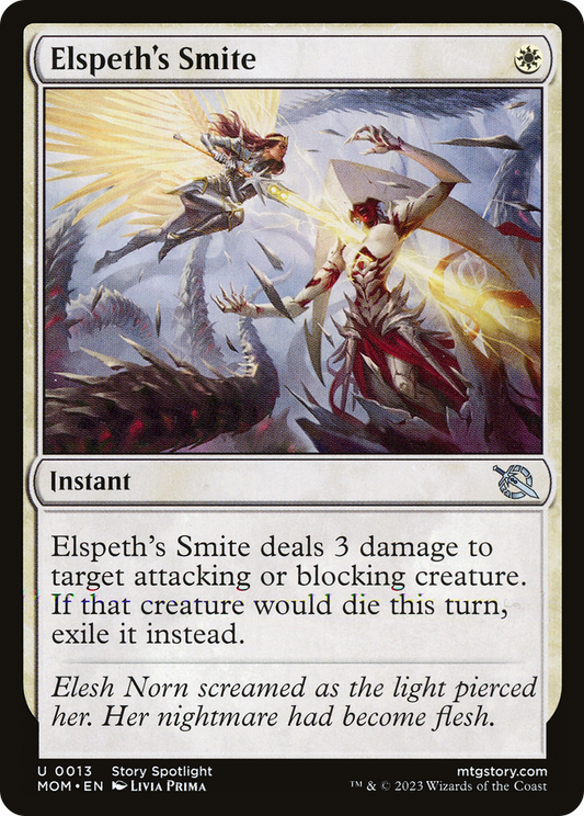 Elspeth's Smite [March of the Machine] Foil