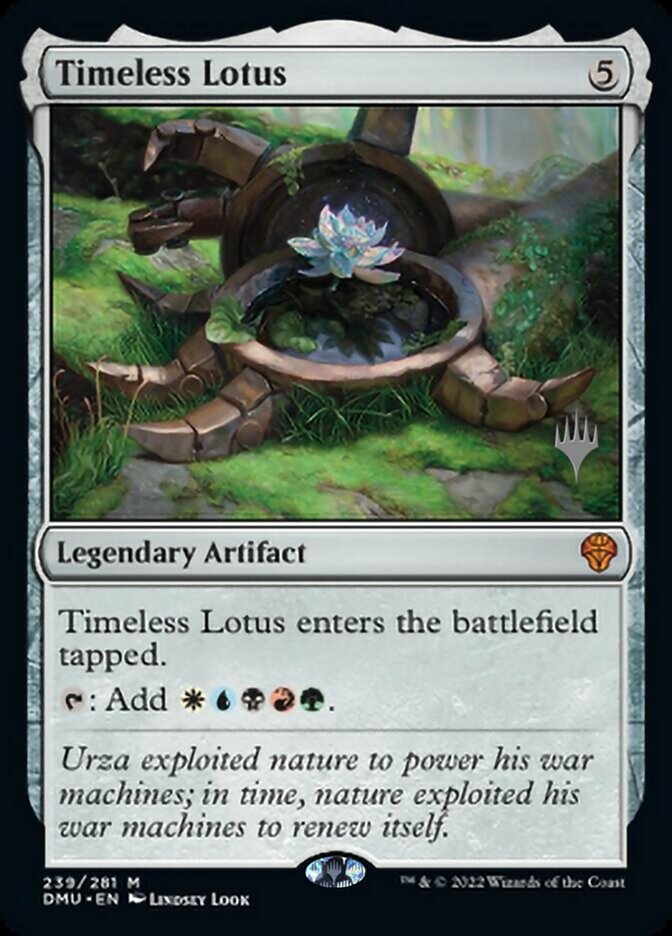 Timeless Lotus (Promo Pack) [Dominaria United Promos] | Silver Goblin