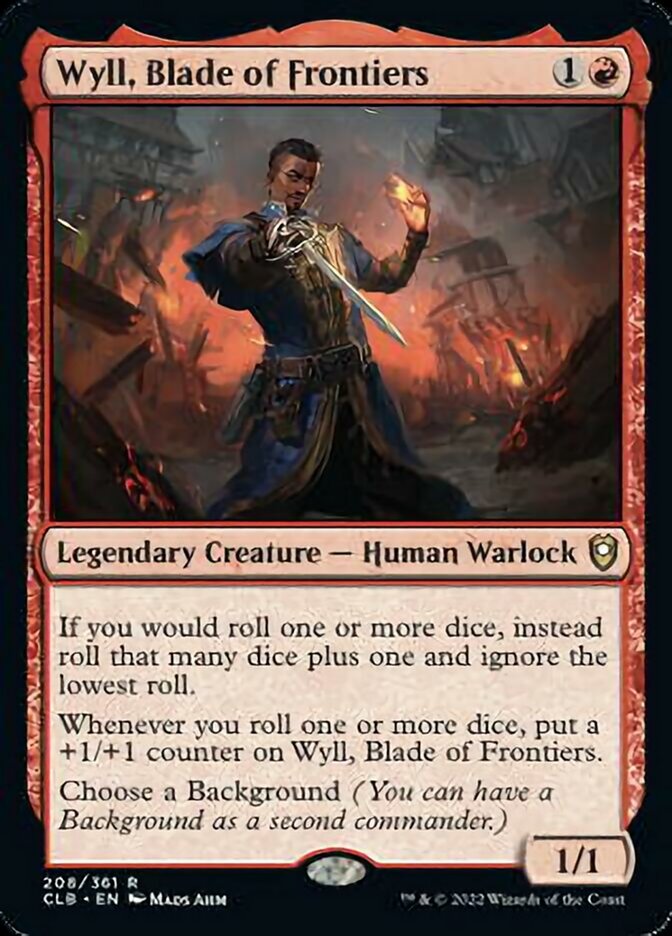 Wyll, Blade of Frontiers [Commander Legends: Battle for Baldur's Gate] | Silver Goblin