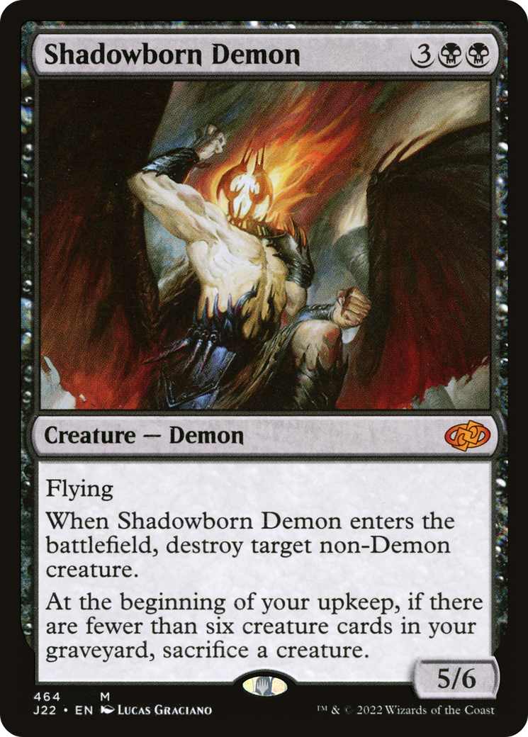 Shadowborn Demon [Jumpstart 2022] | Silver Goblin