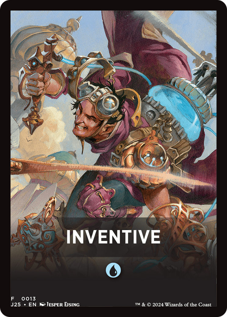 Inventive Theme Card [Foundations Jumpstart Front Cards] | Silver Goblin