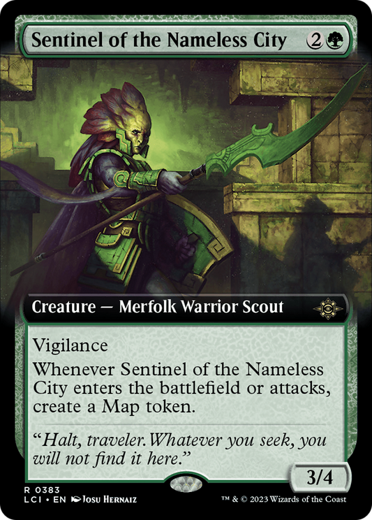 Sentinel of the Nameless City (Extended Art) [The Lost Caverns of Ixalan] Foil