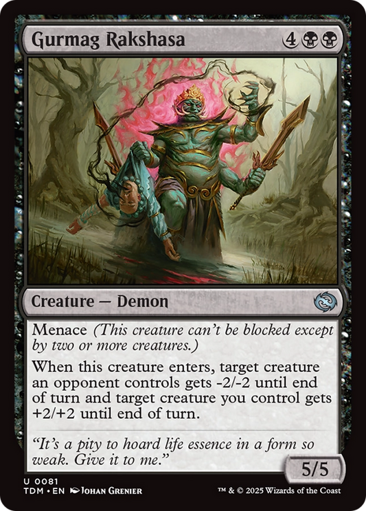 Gurmag Rakshasa (081) Foil - Tarkir: Dragonstorm