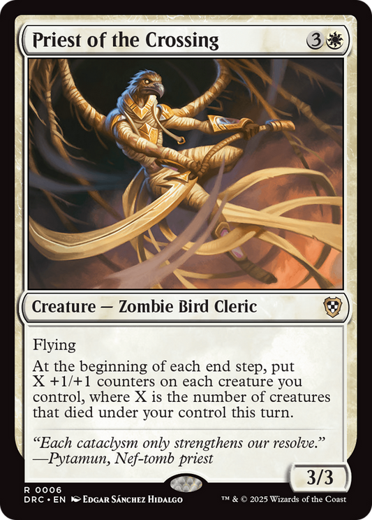 Priest of the Crossing (006) - Commander: Aetherdrift