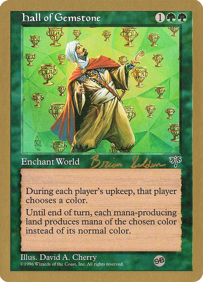 Hall of Gemstone (Brian Selden) (SB) [World Championship Decks 1998] | Silver Goblin