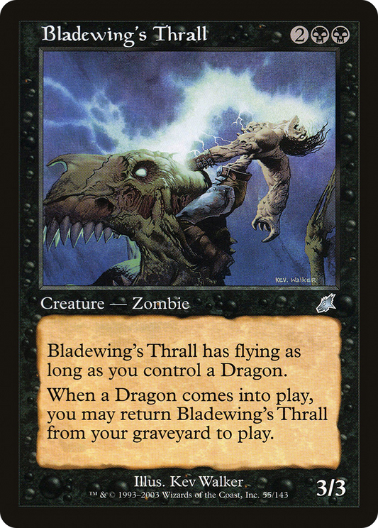 Bladewing's Thrall [Scourge] Foil