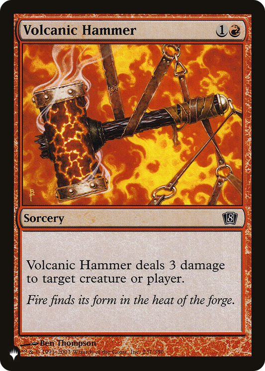 Volcanic Hammer [The List]