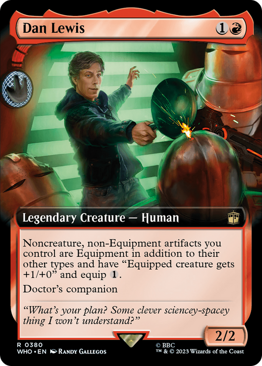 Dan Lewis (Extended Art) [Doctor Who] Foil