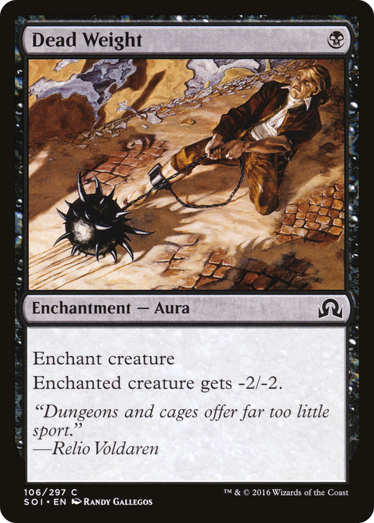 Dead Weight [Shadows over Innistrad] Foil