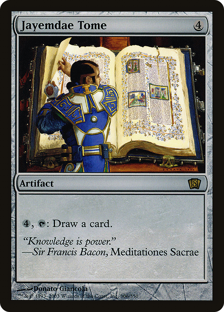 Jayemdae Tome (306) Foil - Eighth Edition