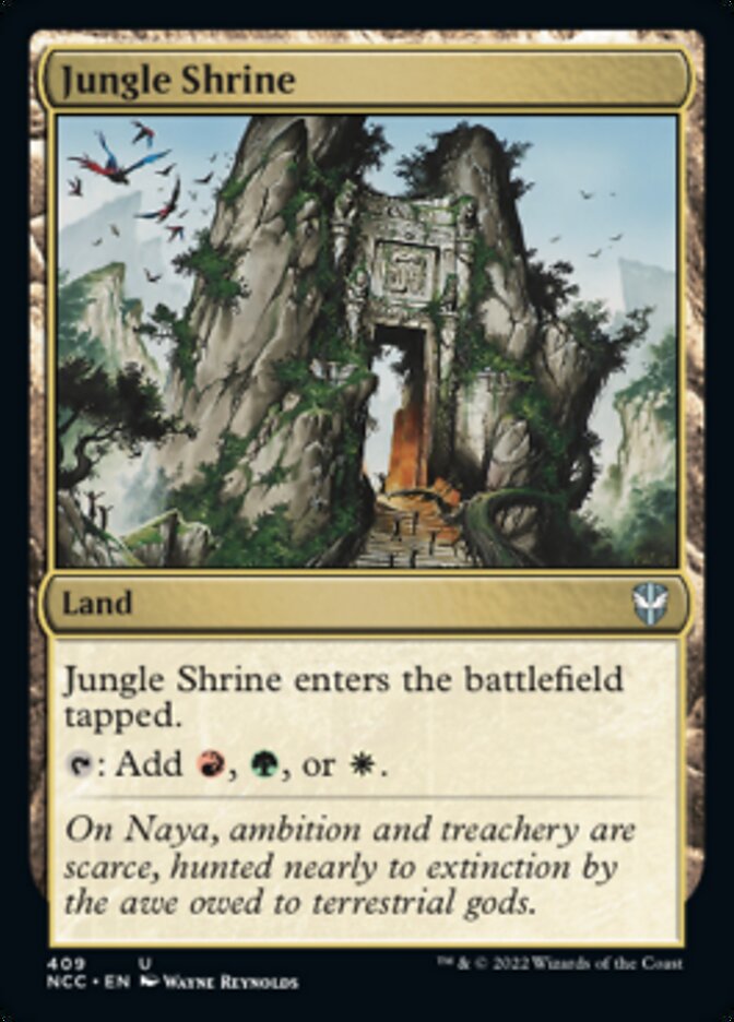 Jungle Shrine [Streets of New Capenna Commander] | Silver Goblin