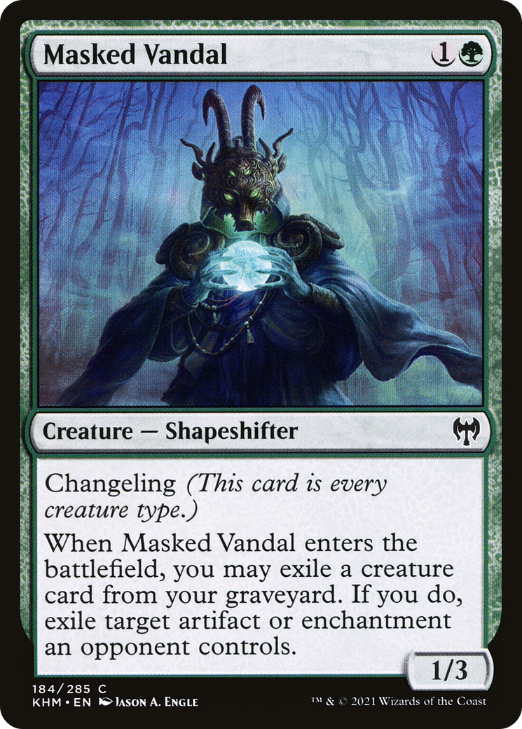 Masked Vandal [Kaldheim] Foil