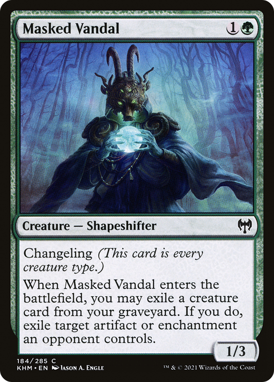 Masked Vandal [Kaldheim] Foil