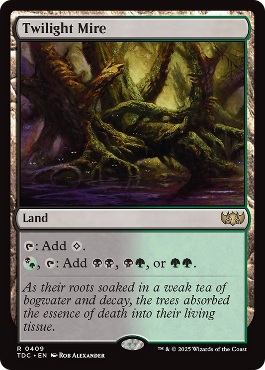 Twilight Mire (409) - Commander: Tarkir: Dragonstorm