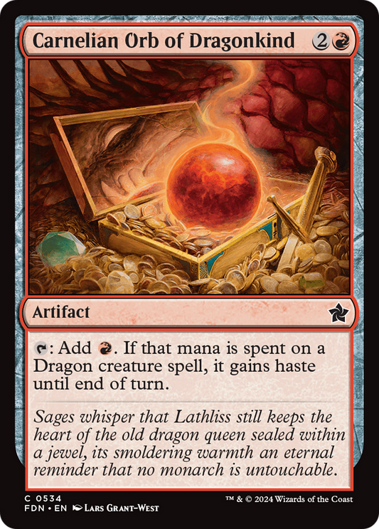 Carnelian Orb of Dragonkind (534)
