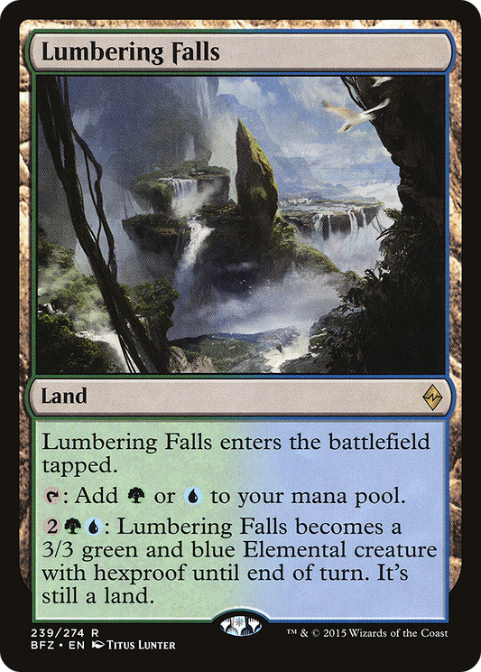 Lumbering Falls (239) - Battle for Zendikar
