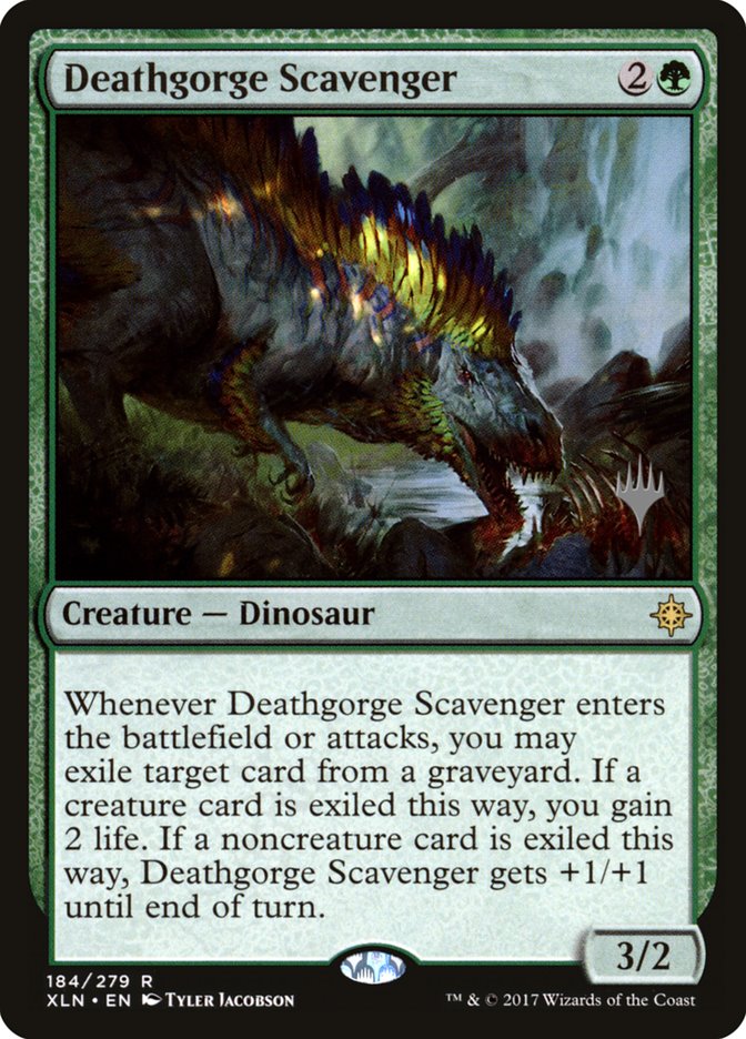 Deathgorge Scavenger (Promo Pack) [Ixalan Promos] | Silver Goblin