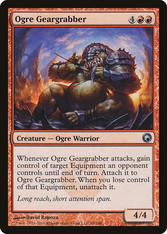 Ogre Geargrabber [Scars of Mirrodin] Foil